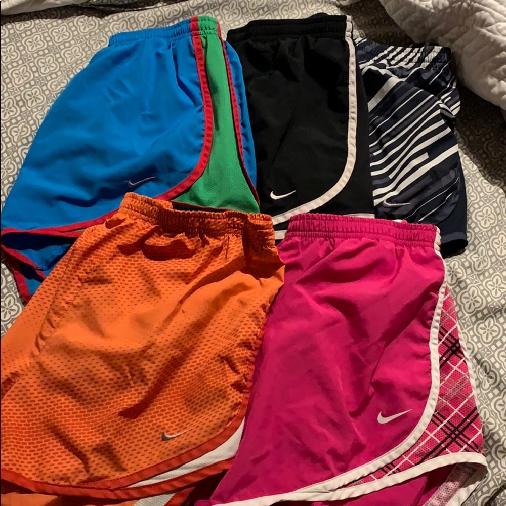 NIKE Shorts(Orange, Pink, Blue, Black, Gray/White)
